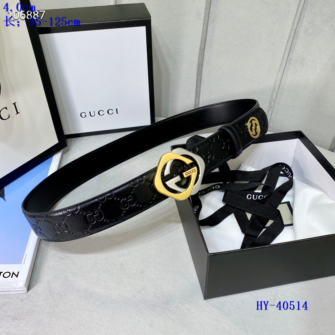 Gucci Belts 4.0CM Width 040